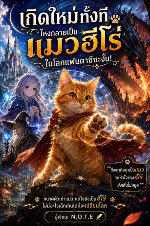 เกิดใหม่ทั้งที ไหงกลายเป็นแมวฮีโร่ในโลกแฟนตาซีซะงั้น!