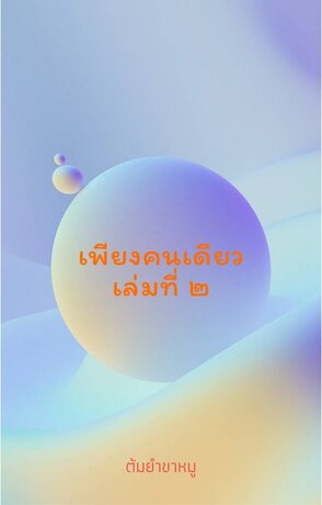 เพียงคนเดียว เล่มจบ
