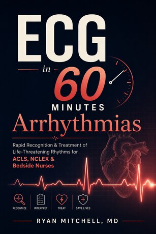 ECG in 60 Minutes: Arrhythmias Rapid Recognition & Treatment of Life-Threatening Rhythms for ACLS, NCLEX & Bedside Nurses