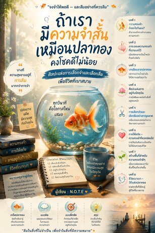 ถ้าเรามีความจำสั้นเหมือนปลาทองคงโชคดีไม่น้อย