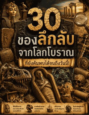 30 ของลึกลับจากโลกโบราณ ที่ยังค้นพบได้จนถึงวันนี้!