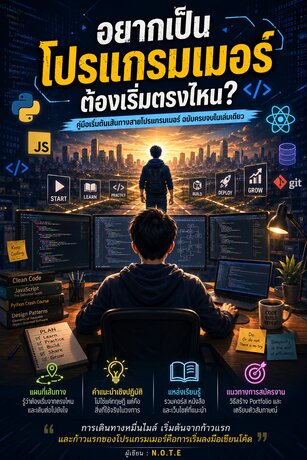 อยากเป็นโปรแกรมเมอร์ ต้องเริ่มตรงไหน?