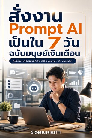 สั่งงาน Prompt AI เป็นใน 7 วัน ฉบับมนุษย์เงินเดือน