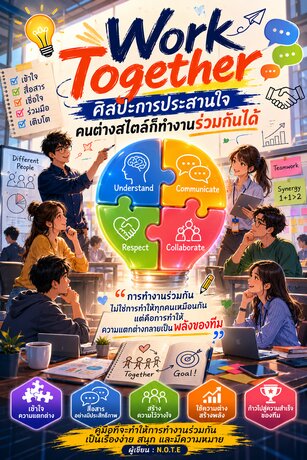 Work Together: ศิลปะการประสานใจ คนต่างสไตล์ก็ทำงานร่วมกันได้