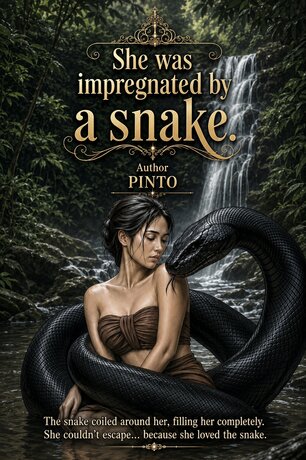 She was impregnated by a snake.