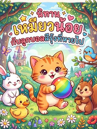 เหมียวน้อยกับลูกบอลสีรุ้งที่หายไป