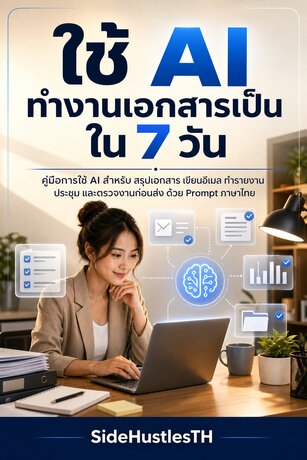 ใช้ AI ทำงานเอกสารเป็นใน 7 วัน