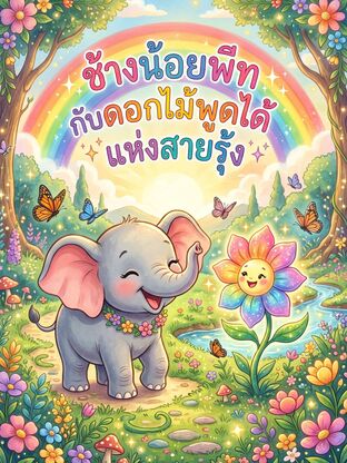 ช้างน้อยพีทกับดอกไม้พูดได้แห่งสายรุ้ง