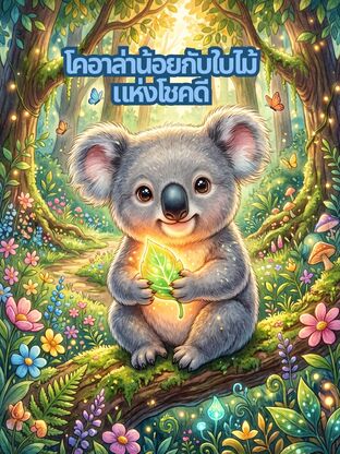 โคอาล่าน้อยกับใบไม้แห่งโชคดี