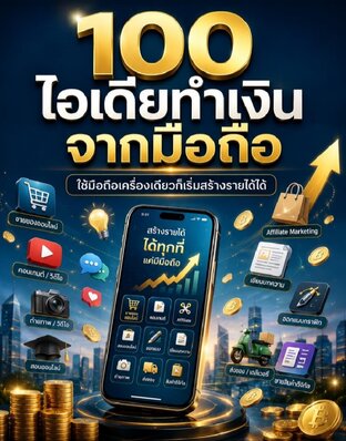 100 ไอเดียทำ้งินจากโทรศัพท์มือถือ