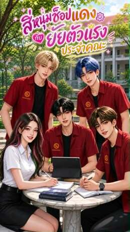 สี่หนุ่มช็อปแดงกับยัยตัวแรงประจำคณะ