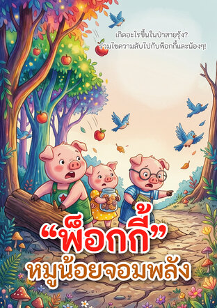พ็อกกี้ หมูน้อยจอมพลัง ตอน ปริศนาแผนที่สีทองกับกัปตันปุยฝ้ายจอมป่วน