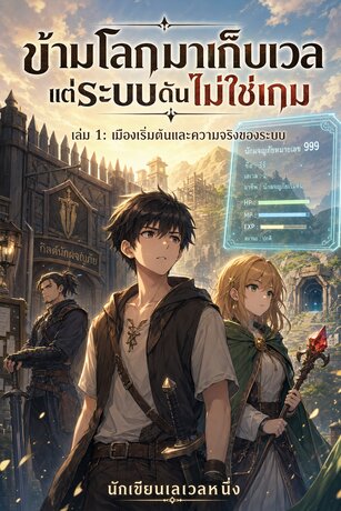 ข้ามโลกมาเก็บเวล แต่ระบบดันไม่ใช่เกม: เล่ม 1 เมืองเริ่มต้นและความจริงของระบบ