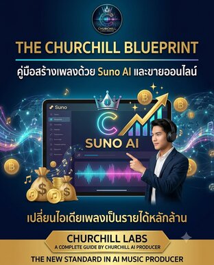 The Churchill AI Blueprint: เปลี่ยนไอเดียเพลงเป็นรายได้หลักล้าน