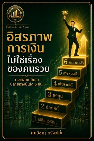 อิสรภาพการเงิน ไม่ใช่เรื่องของคนรวย : วางแผนเกษียณ + ปลายทางบันได 6 ขั้น