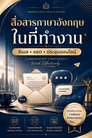 สื่อสารภาษาอังกฤษในที่ทำงาน : อีเมล แชต ประชุม ฉบับลงมือทำ