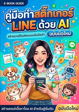 คู่มือทำสติ๊กเกอร์ LINE ด้วย AI ฉบับมือใหม่