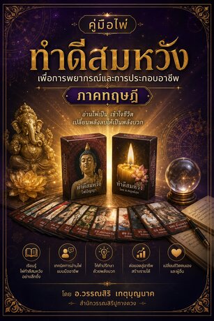 คู่มือหลักสูตรไพ่ทำดีสมหวัง (ภาพทฤษฎี)