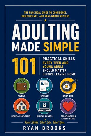 Adulting Made Simple: 101 Practical Skills Every Teen and Young Adult Should Master Before Leaving Home