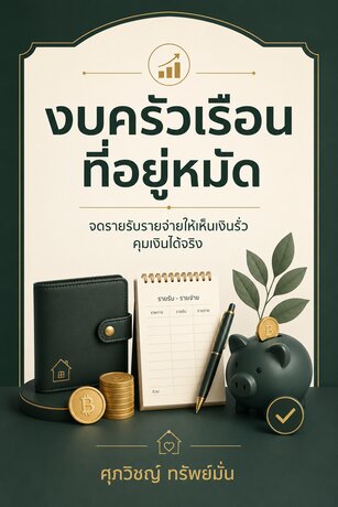 งบครัวเรือนที่อยู่หมัด : จดรายรับรายจ่ายให้เห็นเงินรั่ว แล้วคุมเงินได้จริง