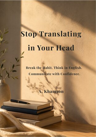 Stop Translating in Your Head Break the Habit. Think in English. Communicate with Confidence.
