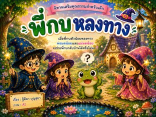 นิทานเรื่อง พี่กบหลงทาง