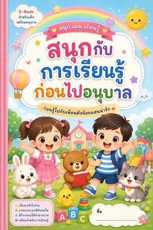 สนุกกับการเรียนรู้ เตรียมอนุบาล