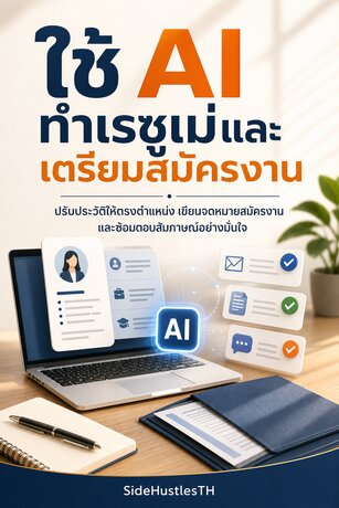 ใช้ AI ทำเรซูเม่และเตรียมสมัครงาน