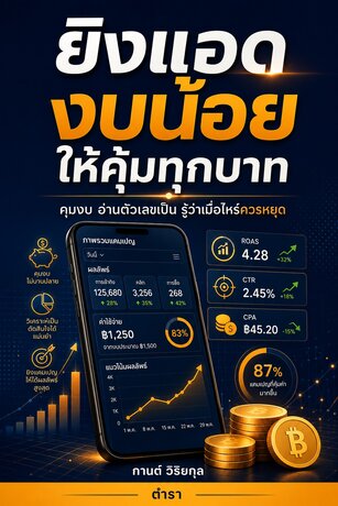 ยิงแอดงบน้อย ให้คุ้มทุกบาท : คุมงบ อ่านตัวเลขเป็น รู้ว่าเมื่อไหร่ควรหยุด เมื่อไหร่ควรอัด