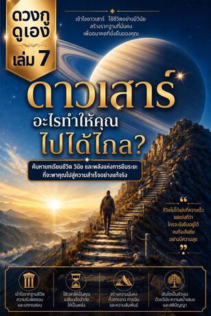 ดวงกูดูเอง เล่ม.7 ดาวเสาร์ "อะไรทำให้คุณ ไปได้ไกล"