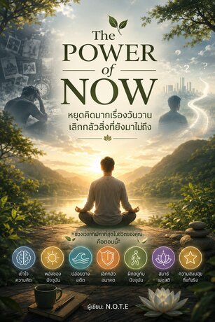 The Power of Now: หยุดคิดมากเรื่องวันวาน เลิกกลัวสิ่งที่ยังมาไม่ถึง