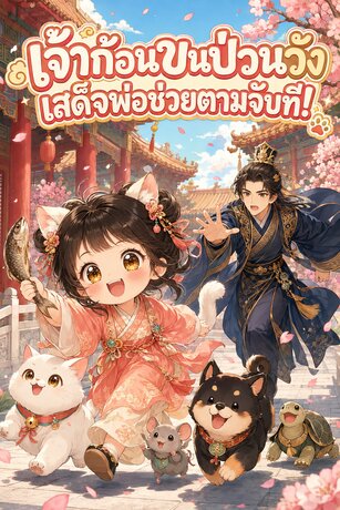 เจ้าก้อนขนป่วนวัง เสด็จพ่อช่วยตามจับที! เล่ม1