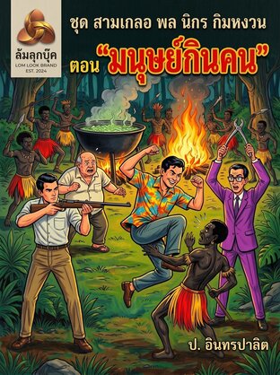 เรื่องสั้นสุดฮา สามเกลอ (พล นิกร กิมหงวน) ตอน มนุษย์กินคน : อภินิหารฟันปลอม สยบคนป่า