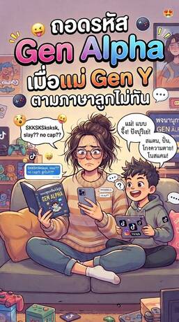 ถอดรหัส Gen Alpha: เมื่อแม่ Gen Y ตามภาษาลูกไม่ทัน