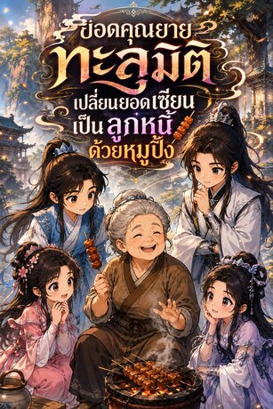 ยอดคุณยายทะลุมิติ เปลี่ยนยอดเซียนเป็นลูกหนี้ด้วยหมูปิ้ง เล่ม 1