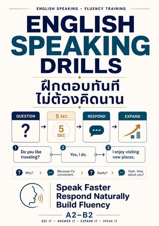 English Speaking Drills ฝึกตอบทันที ไม่ต้องคิดนาน