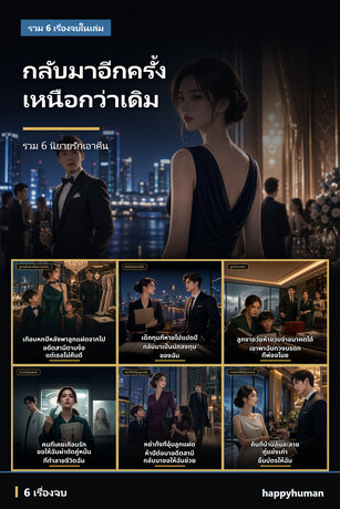 กลับมาอีกครั้ง เหนือกว่าเดิม | รวม 6 นิยายรักเอาคืน