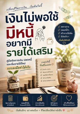 เงินไม่พอใช้ มีหนี้ อยากมีรายได้เสริม