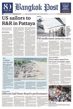 Bangkok Post วันศุกร์ที่ 28 สิงหาคม พ.ศ.2569