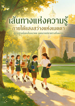 เส้นทางแห่งความรู้ ภายใต้แสงสว่างแห่งเมตตา  สู่รากฐานมั่นคงในอนาคต จุดหมายปลายทางที่งดงาม