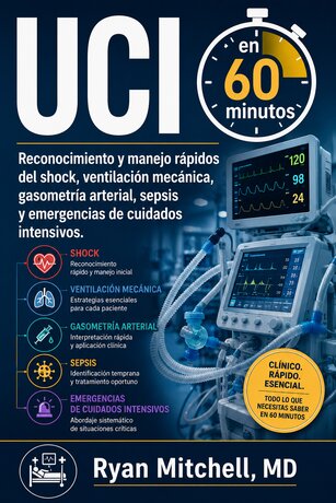 UCI en 60 minutos: Reconocimiento y manejo r&aacute;pidos del shock, ventilaci&oacute;n mec&aacute;nica, gasometr&iacute;a arterial, sepsis y emergencias de cuidados intensivos.
