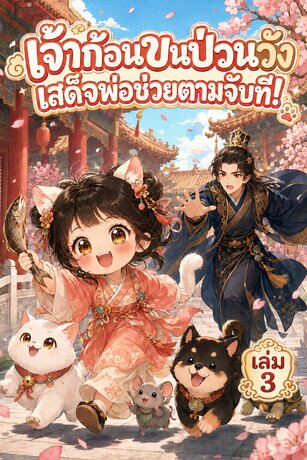 เจ้าก้อนขนป่วนวัง เสด็จพ่อช่วยตามจับที! เล่ม 3