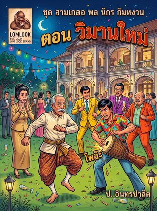 สามเกลอ พล นิกร กิมหงวน ตอน วิมานใหม่ : คฤหาสน์ใหม่อลวน งานเลี้ยงอลเวง