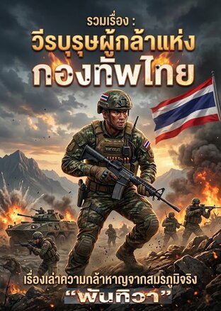 รวมเรื่อง: วีรบุรุษผู้กล้าแห่งกองทัพไทย:: e-book หนังสือ โดย พันทิวา