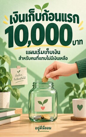 เงินเก็บก้อนแรก 10,000 บาท