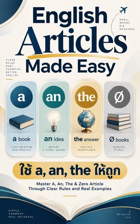 English Articles Made Easy &mdash; ใช้ a, an, the ให้ถูก