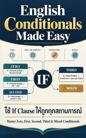 English Conditionals Made Easy &mdash; ใช้ If Clause ให้ถูกทุกสถานการณ์
