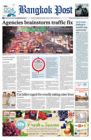 Bangkok Post วันศุกร์ที่ 23 กันยายน พ.ศ.2559