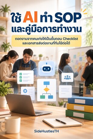 ใช้ AI ทำ SOP และคู่มือการทำงาน