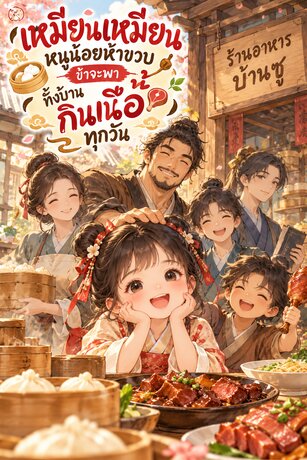 เหมียนเหมียนหนูน้อยห้าขวบ ข้าจะพาทั้งบ้านกินเนื้อทุกวัน